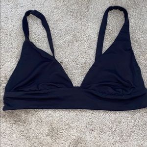 Women’s rvca black bikini top size m